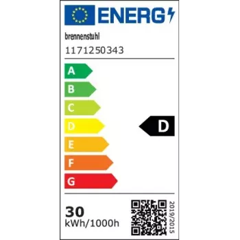 Tulvavalgusti Brennenstuhl 1171250343 Must 30W LED IP20 Metall