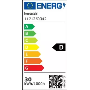 Prožektor Brennenstuhl 1171250342 30 W LED Must IP65