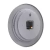 Digital clock Mebus 19450 Round Silver Valge aku operated