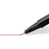 Fineliner Staedtler 334-S BK4 Ultra Fine Must Blue roheline Red 4 tk