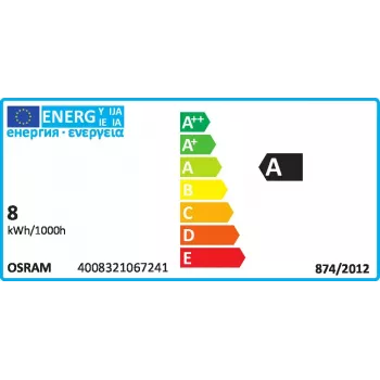 Osram Lumilux T5 Short luminofoorlamp 8 W G5 jahevalge 430 lm