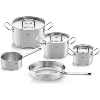 Köögikomplekt Fissler Profi Collection, 5 osa, roostevaba teras, sobib induktsioonile