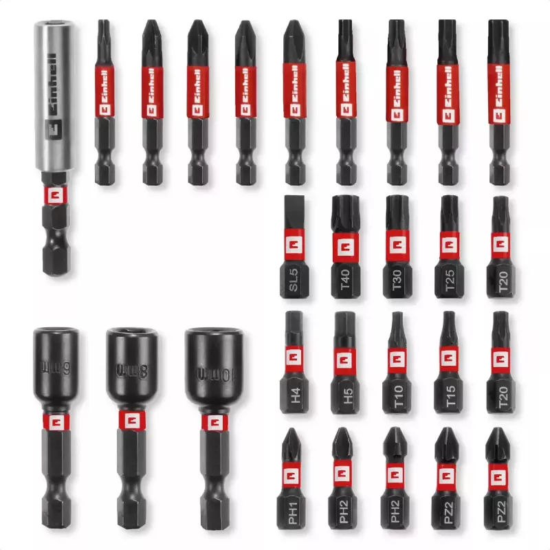 Kruvikeeraja otsakute komplekt Einhell 49108703 28 tk Teras