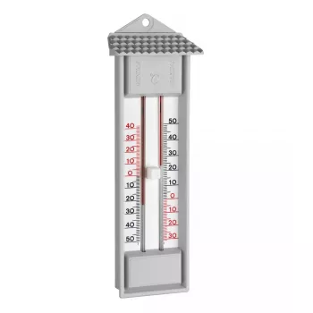 Vedelikukeskkonna termomeeter tfa dostmann 10.3014.14 sise- ja välistingimustes kasutamiseks, analoogekraan, F/°C, 232×32×80 mm, hall