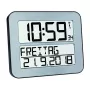 Digitaalne äratuskell TFA 60.4512.54 — ristkülikukujuline hõbedane, AA patarei, plastkorpus, 30×212×258 mm