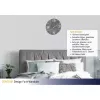 Wall Clock TFA-Dostmann CONTOUR Round hall Valge 35 cm