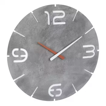 Wall Clock TFA-Dostmann CONTOUR Round hall Valge 35 cm