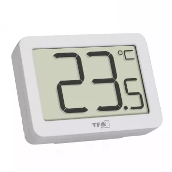 Elektrooniline keskkonnatermomeeter TFA-Dostmann 30.1065.02 Indoor Valge °C