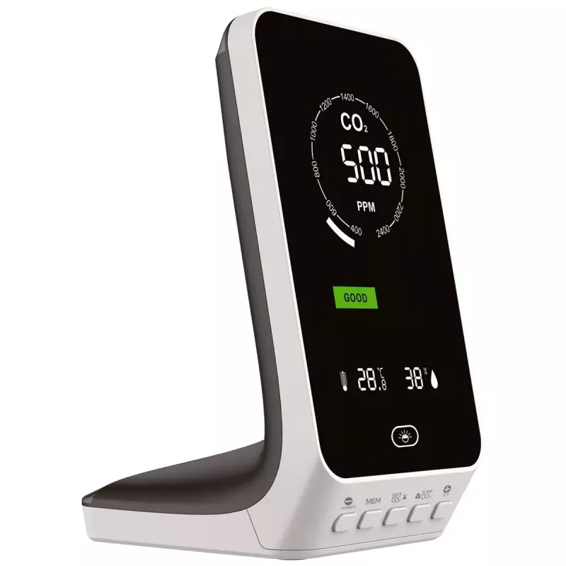 CO2 monitor tfa dostmann AIRCO2NTROL UP 31.5010 — digitaalne ekraan, CO2, temperatuur, õhuniiskus