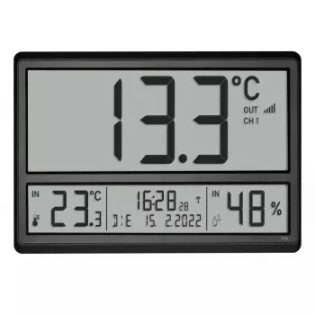Digitaalne äratuskell TFA-Dostmann 60.4523.01 Must LCD