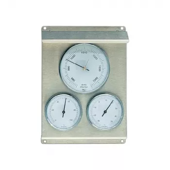 Digitaalne ilmajaam TFA-Dostmann 20.2010.60 – välibaromeeter, hügromeeter, termomeeter, metallist, 160×70×220 mm