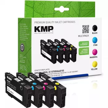 Tindikassett KMP 1656,4005 must, tsüaan, magenta, kollane