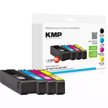 Kassetikomplekt KMP HP 970/971XL Multipack Must