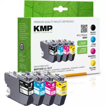 Kassett KMP Brother LC-3217VA must 4x550 lk. B58V