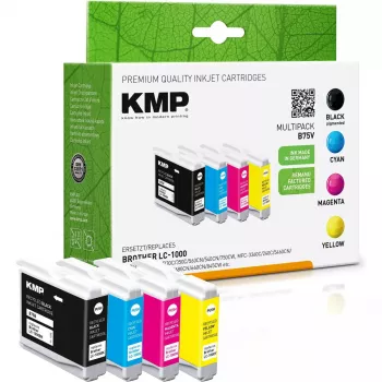 KMP Brother LC-1000VAL mitmikpakend, u 400-500 lk, must