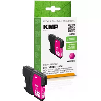 KMP Brother LC-1100M magenta kassett