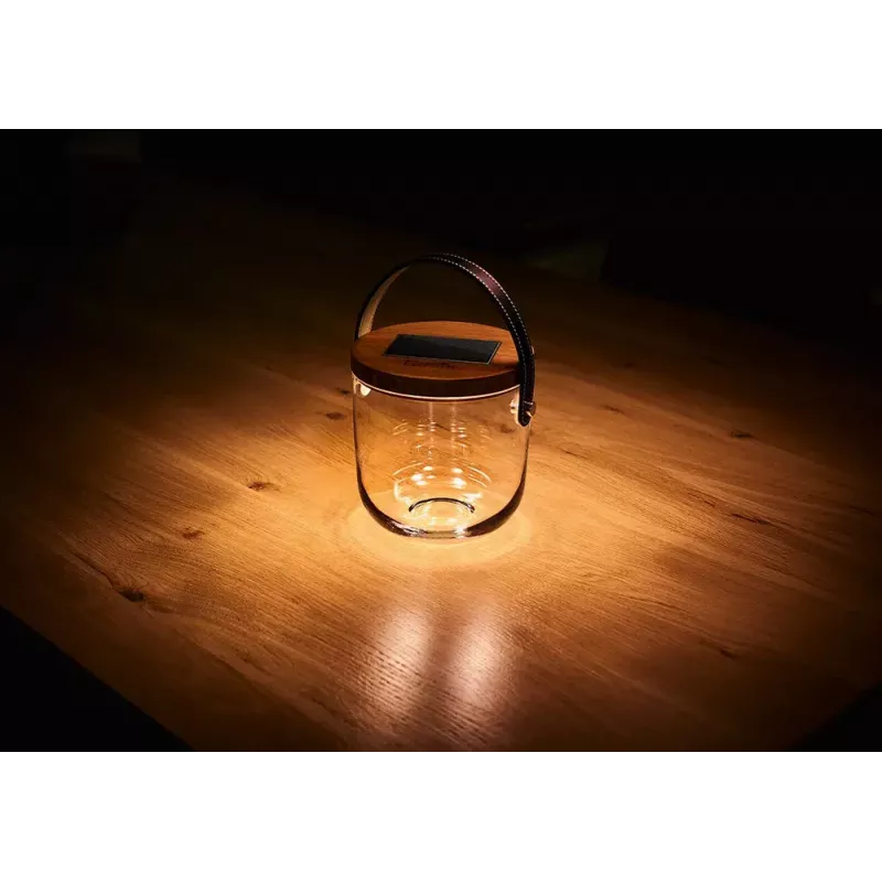 Krinner LUMIX Deco Glass Basic LED laualamp läbipaistev bambusklaas