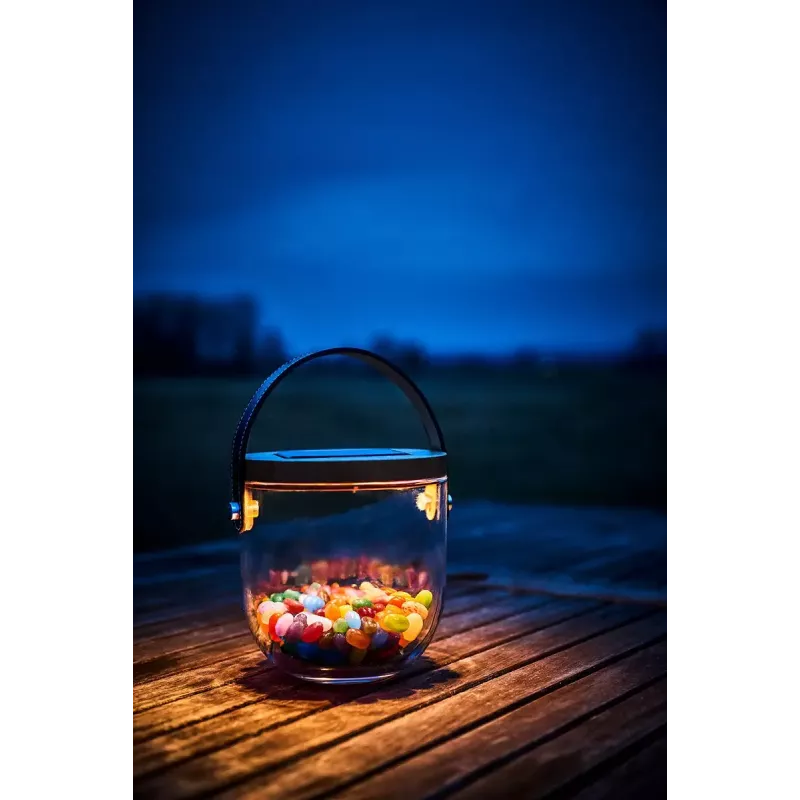 Krinner LUMIX Deco Glass Basic LED laualamp läbipaistev bambusklaas