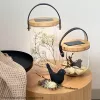 Krinner LUMIX Deco Glass Basic LED laualamp läbipaistev bambusklaas