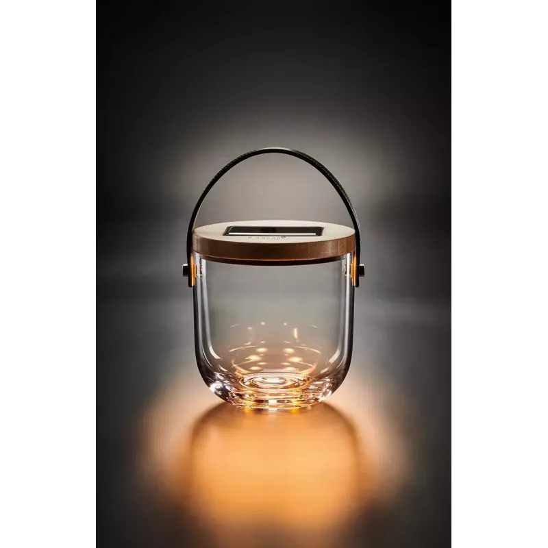 Krinner LUMIX Deco Glass Basic LED laualamp läbipaistev bambusklaas