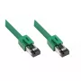 Võrgukaabel Alcasa 8080-100G Roheline 10 m Cat8.1 S/FTP