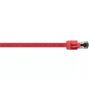 Alcasa 8080-200R punane 20m Cat8.1 S/FTP võrgukaabel