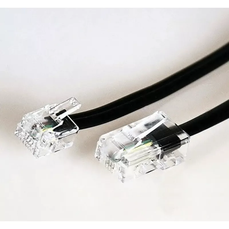 Kaabel S-Impuls 1 m — RJ45 (8/4) RJ11-le (6/4) telefoni adapterkaabel