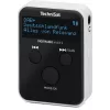Kaasaskantav raadio TECHNISAT DIGITRADIO mobil 2 — DAB+ / FM, OLED 0.91 tolli, 3.5 mm, USB-C, Li-Ion 500 mAh, must/valge