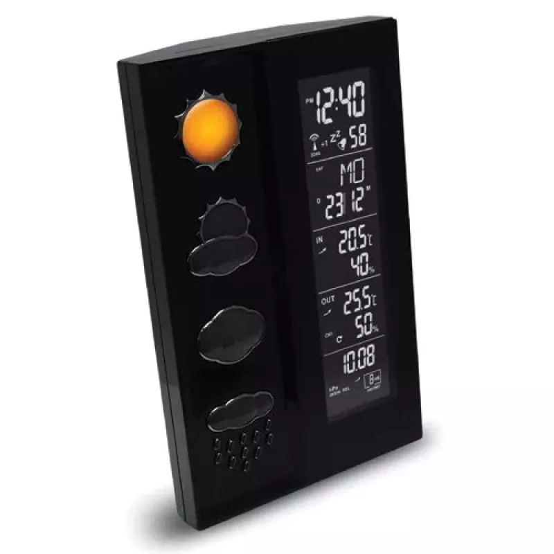 Digitaalne ilmajaam Technoline WS 6650 Must