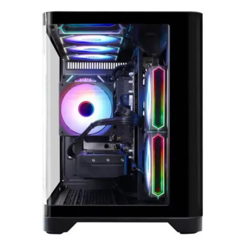 PC tööjaam Hyrican PCK07804 — AMD Ryzen 7 5700X, 16 GB DDR4, 1 TB SSD, NVIDIA GeForce RTX 5070, Windows 11 Home, 750 W, must