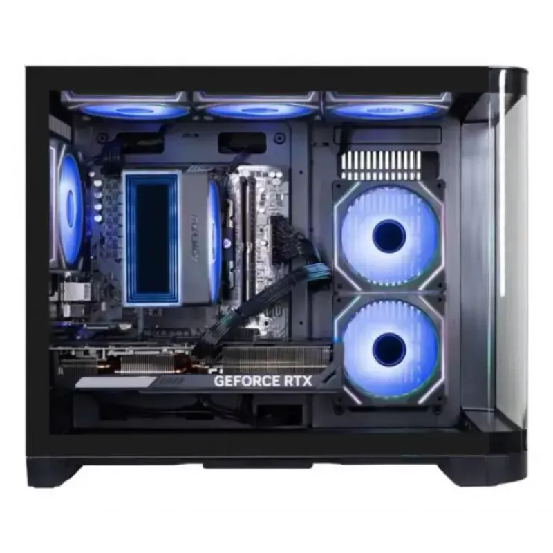 PC tööjaam Hyrican PCK07804 — AMD Ryzen 7 5700X, 16 GB DDR4, 1 TB SSD, NVIDIA GeForce RTX 5070, Windows 11 Home, 750 W, must