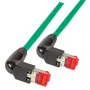 Võrgukaabel EFB Elektronik K4137GN.1.5 RJ-45 Cat6a 1,5 m roheline