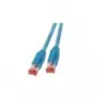 Võrgukaabel EFB Elektronik RJ45 S/FTP Cat6a RJ-45 0,5 m Sinine