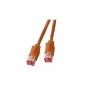 Võrgukaabel EFB Elektronik K8056.2 RJ-45 Cat6a 2m Oranž