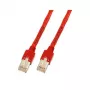 Võrgukaabel EFB Elektronik Cat.5e RJ-45 punane 3m