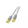 Võrgukaabel EFB Elektronik RJ45 S/FTP Cat6a Valge 1 m