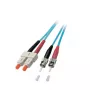 Fiiberoptiline kaabel EFB Elektronik O7353.2 2 m SC ST türkiissinine