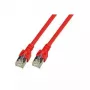 EFB Elektronik RJ45 S/FTP Cat5e võrgukaabel, punane, 5 m