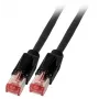 Võrgukaabel EFB Elektronik K8708SW.3 RJ-45 Cat6a 3 m Must