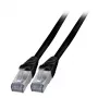 Võrgukaabel EFB Elektronik K5538SW.20 RJ-45 Cat6a 20 m Must