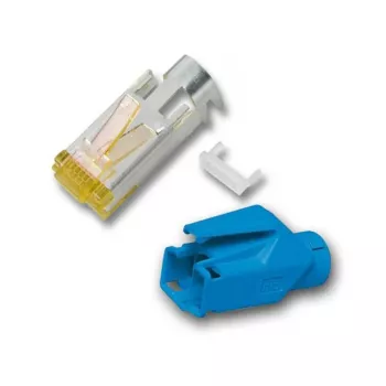 RJ-45 isane juhtmepistik Hirose H7642.7-100, sinine, pakis 100 tk