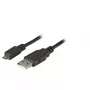 USB-kaabel EFB Elektronik K5232SW.0,5 0.5m USB A Micro-USB B Must
