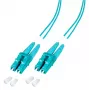 Fiiberoptiline kaabel EFB Elektronik O0312.2-1.2 LC OM3 2 m Türkiis