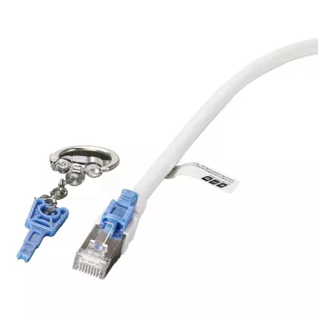 Kaabli turvalukk EFB Elektronik K5539.S Hõbedane Cat6a