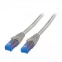 Võrgukaabel EFB Elektronik K8109GE.5 Cat6a U/UTP hall, 5 m, RJ-45 - RJ-45, kullatud kontaktid