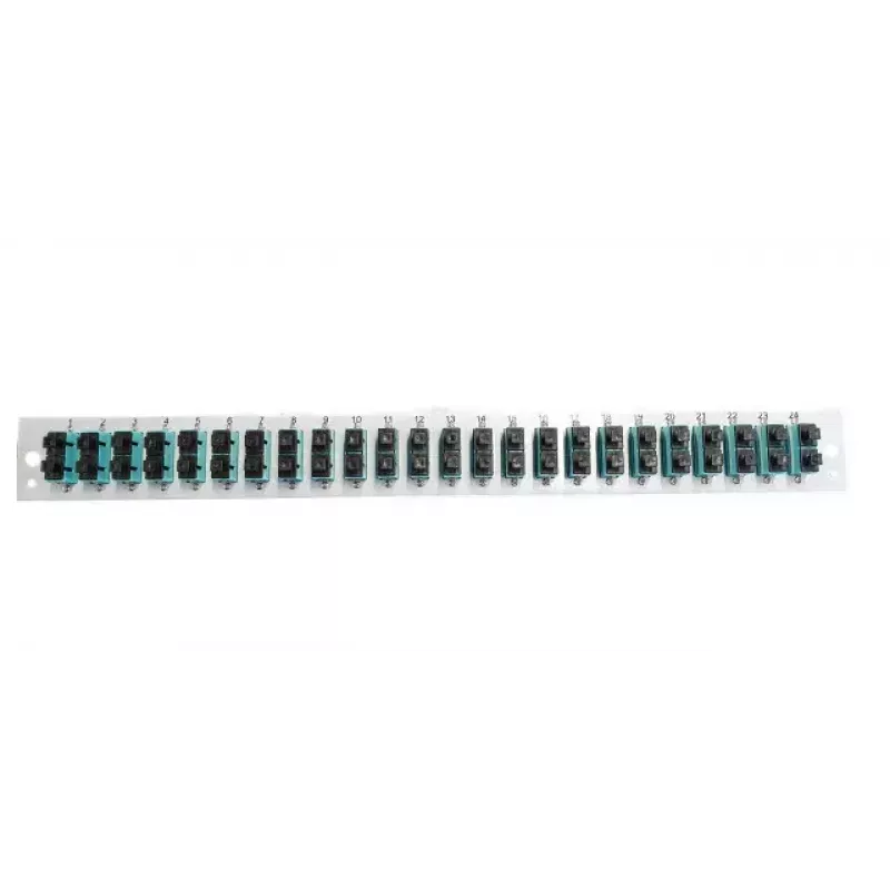 Patch-paneeli tarvik EFB Elektronik SB-FP-24SC-D-V-OM3 — 1U rack mount, 432×13×43,5 mm, hall