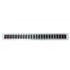 Plaastripaneeli lisatarvik EFB Elektronik SB-FP-24SC-D-V-OS2 — 1U raami paigaldus, 432×13×43,5 mm, hall
