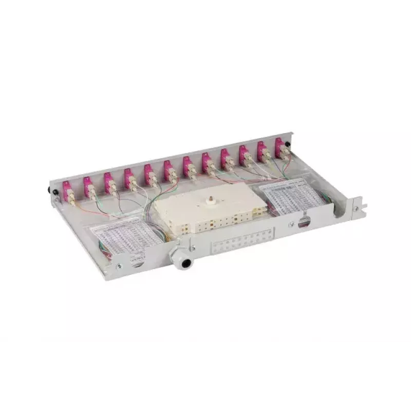 EFB Elektronik B71203L12OM4 fiiberliitmike karp, SC 50/125 µm OM4, 12 pikenduskaablit/6 ühenduspesa, väljatõmmatav