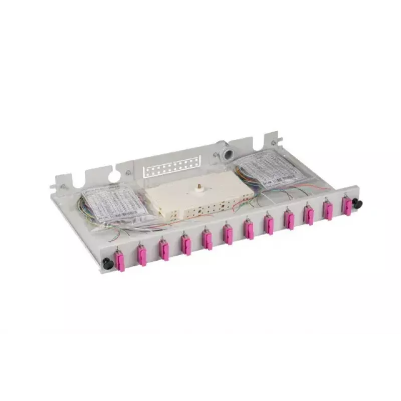 EFB Elektronik B71203L12OM4 fiiberliitmike karp, SC 50/125 µm OM4, 12 pikenduskaablit/6 ühenduspesa, väljatõmmatav