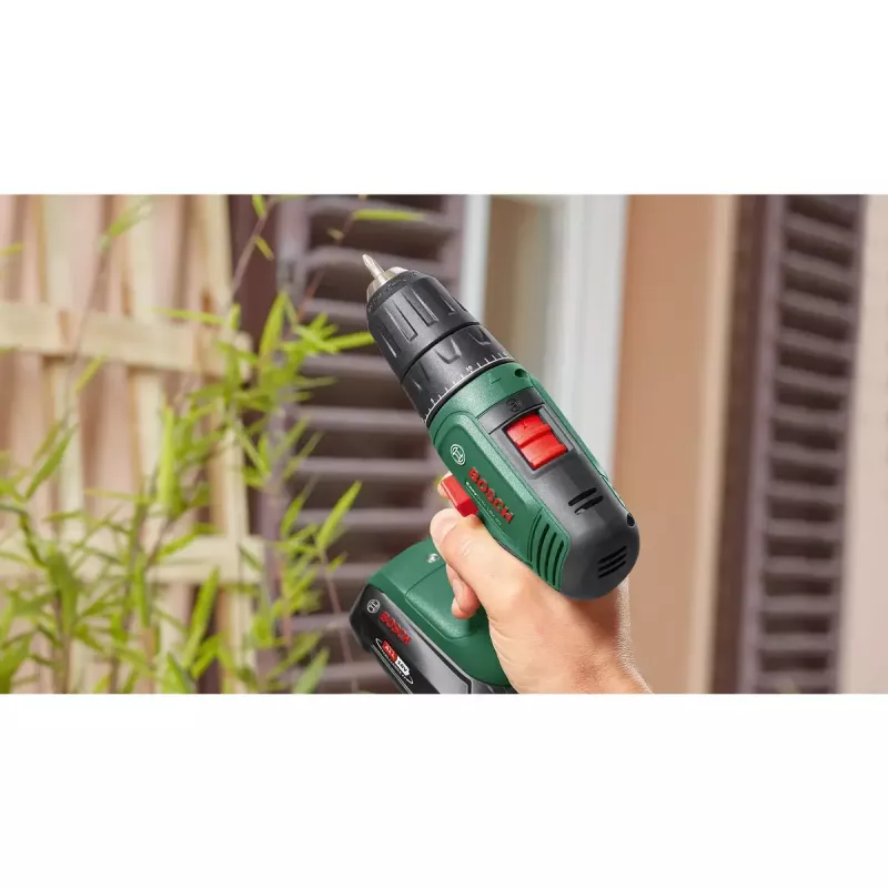 Cordless drill Bosch EasyDrill 18V-40, 2-speed, 13 mm keyless chuck